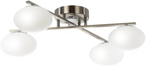 Потолочная люстра RGB на штанге Citilux Atman Smart CL226A141 (LED, 220V, голосовое управление, пульт управления, управление смартфоном, умный дом - Алиса, Маруся, Салют)