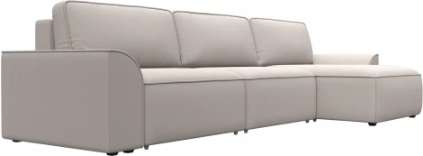 Диван угловой Лига-048 НПБ лонг Лига Диванов (Замша) арт.128508