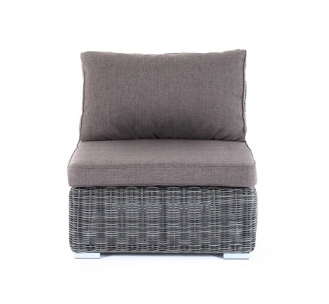 Модуль диванный прямой с подушками, цвет графит 4SIS Лунго YH-C1032W graphite