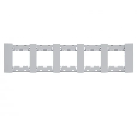 Рамка 5-ая серый матовый Meiton AA4802M5AS