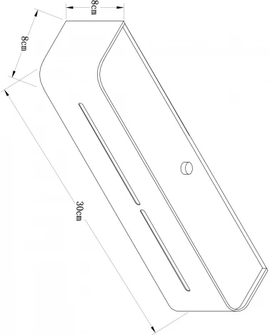 Настенный светильник линейный Arte Lamp Cosmopolitan A7210AP-1CC (220V)