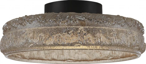 Настенный светильник ST Luce Antike SL6143.422.01 черный/шампань LED 1*15W 4000K (220V, круглые)