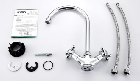 Смеситель Iddis Jeals 59000T4C+W04 для кухонной мойки