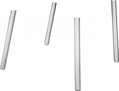 Обеденная группа Sheffilton SHT-DS205 белый/хром лак