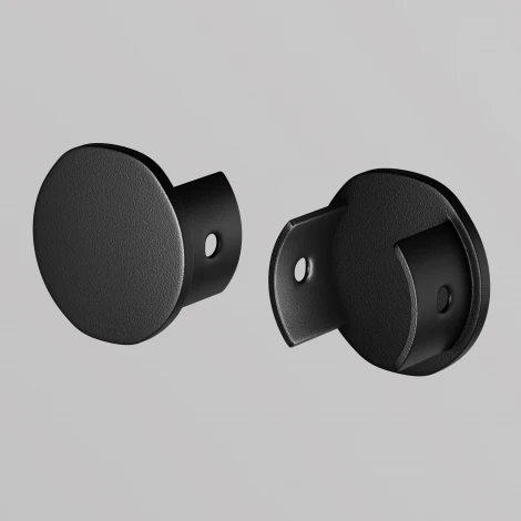 Заглушка для подвесного круглого шинопровода 2шт Maytoni Accessories for tracks Levity TRA184EC-R-11B