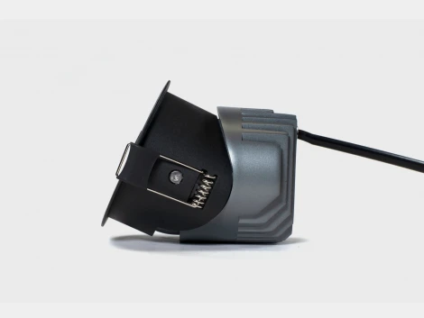 Светильник встраиваемый 12Вт 55° IP65 черный 3000К поворотный SWG RC RC-D84-12-BL-WW65