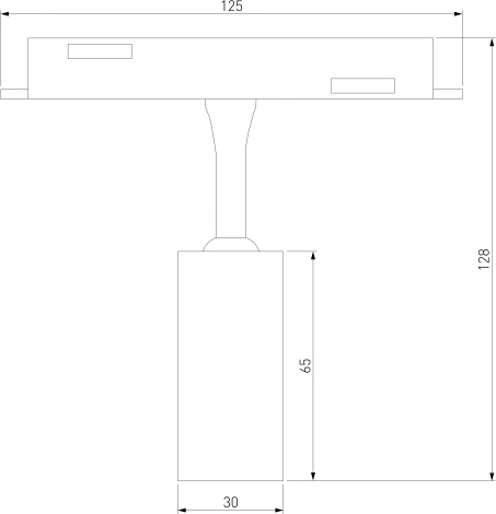 Трековый Wi-Fi светильник магнитный светодиодный Elektrostandard Slim Magnetic 85071/01 a063531 (48V, голосовое управление, умный дом - Minimir Home)
