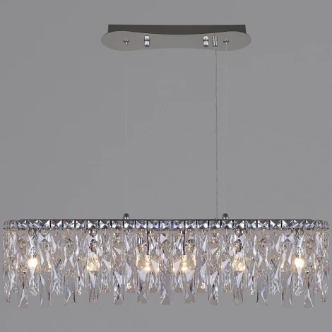 Подвесная люстра хрустальная Reluce 00750-0.4-06L DN