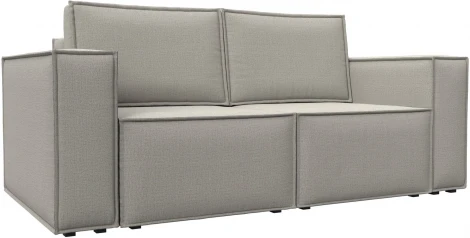 Диван прямой Куба мини (Бежевый/Рогожка) Лига Диванов арт.121889