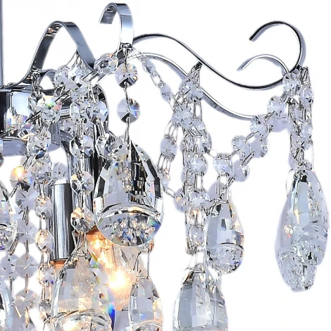 Потолочная люстра хрустальная на штанге Reluce 04065-0.3-04 CR (220V)