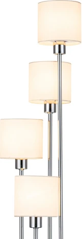 Торшер Escada Denver 1109/4 E14*40W Chrome/Beige (220V)