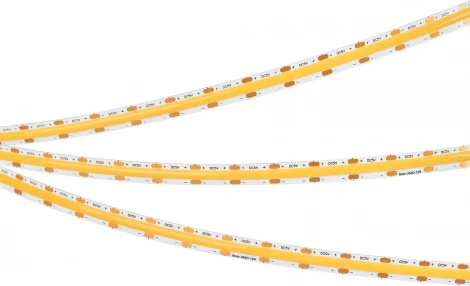 Светодиодная лента COB-X360-8mm 5V Warm2700 (5 W/m, IP20, CSP, 5m) (Arlight, -) 041706