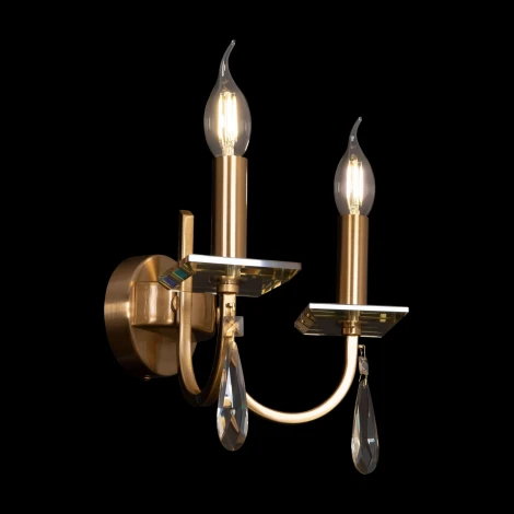 Бра Freya Forte FR1006WL-02G (220V, подвески, свеча)