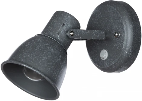 Спот Arte Lamp Jovi A1677AP-1GY (220V, выключатель, круглые)