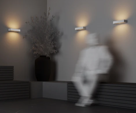 Уличный настенный светильник  Maytoni Lot O428WL-L20W3K (LED, 220V, IP65)