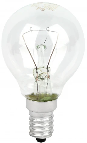 Лампочка накаливания E14 40W ЭРА ДШ 230-40-3