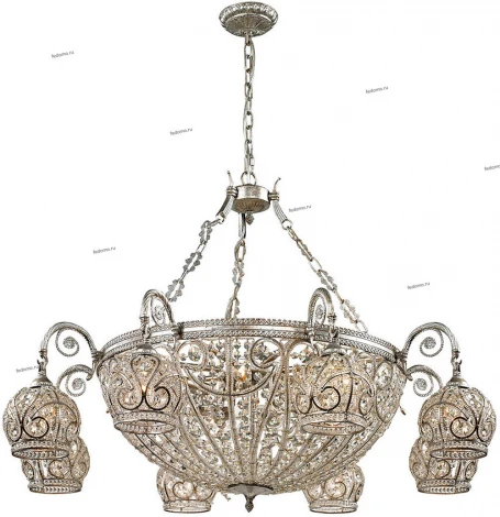 Подвесная люстра N-Light 671 671-16-02 sunset silver