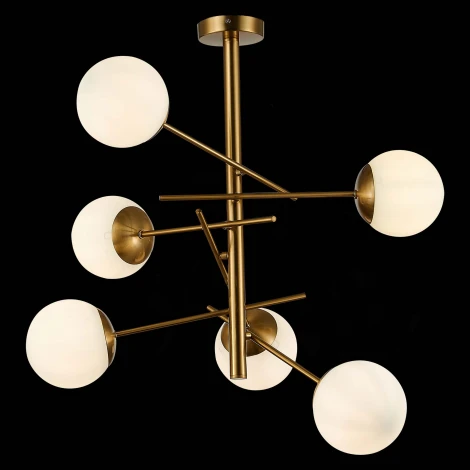 Потолочная люстра на штанге Velio SLE1099-302-06 Evoluce