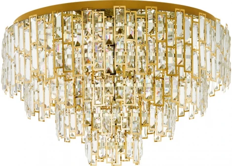 Потолочная люстра каскадная Eglo Calmeilles 39612 (220V, хрусталь)