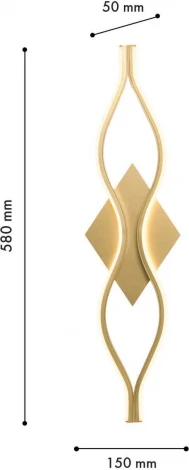 Настенный светильник LED Favourite Mebius 4741-1W (220V)