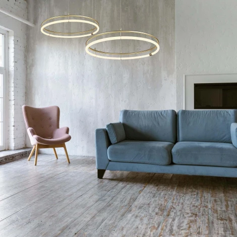 Подвесной светильник Favourite Girth 4629-6P (LED, 220V, на тросе, кольцо)