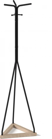 Вешалка напольная Галилео 213 черный/шимо от фабрики Mebelik