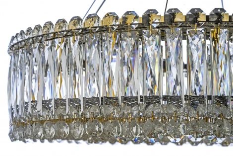 Подвесная люстра хрусталь LED Dio D'Arte Entratico Entratico L 1.5.60.100 G