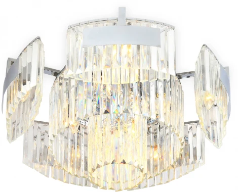 Потолочная люстра Ambrella TRADITIONAL TR5092 (220V, хрусталь, круглые)