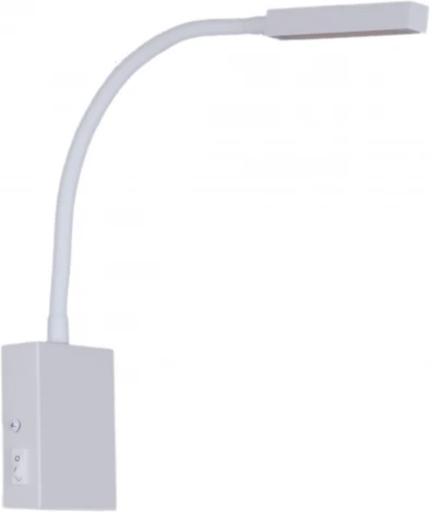 Настенный светильник светодиодный для чтения Reluce 86205-9.2-001MN LED5W WT (220V, выключатель)