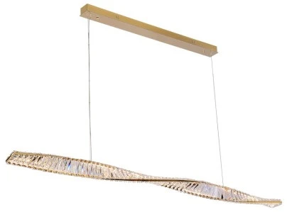 Подвесной светодиодный светильник Newport 8240 8244N/160 gold (220V, на тросе)