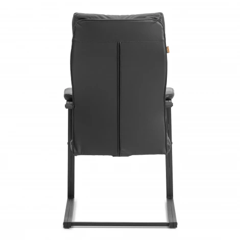 Кресло Планет C/Planet S (на полозьях) кож/зам, черный, 36-6 Tetchair 25930