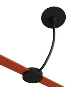 Подвод питания на тросе со встраиваемым основанием ST Luce Band ST411.408.01 Черный