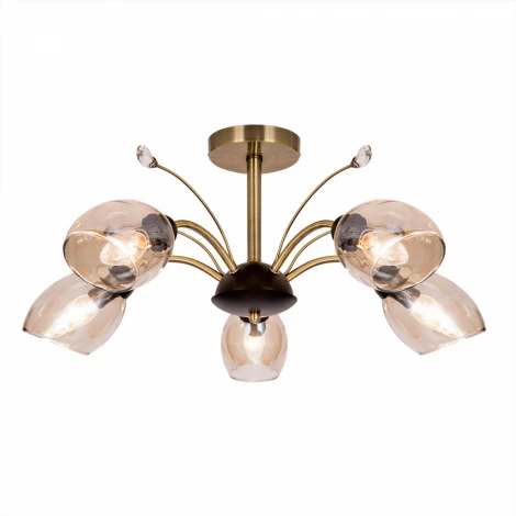 Потолочная люстра на штанге Citilux Комета CL108155 (220V, шарики)