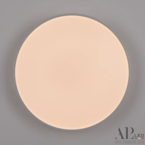 Потолочный светильник светодиодный с пультом с регулировкой цветовой температуры, яркости и ночным режимом APL LED Toscana PRO 3315.XM302-2-328/18W White TD