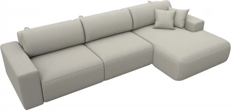 Диван угловой Лига-036 НПБ Классик Лонг правый угол Лига Диванов (Рогожка) арт.125462