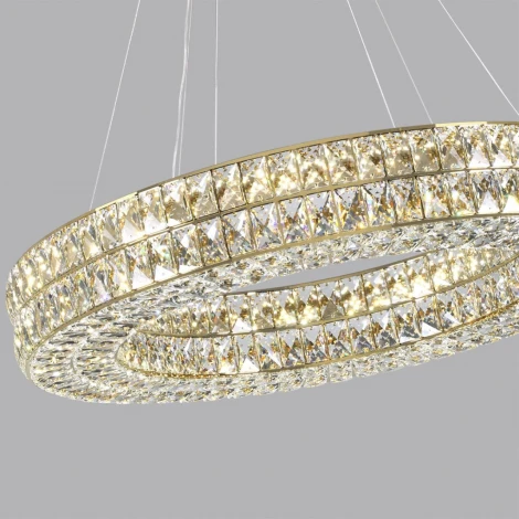 Подвесная люстра Odeon Light Panta 4926/85L золото/металл/хрусталь LED 85W 4000K 5074Лм