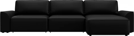 Диван угловой Лига-048 НПБ лонг Лига Диванов (Экокожа) арт.128497