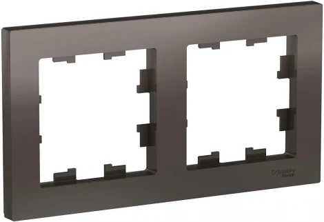 Рамка на 2 поста (мокко) Systeme Electric AtlasDesign ATN000602