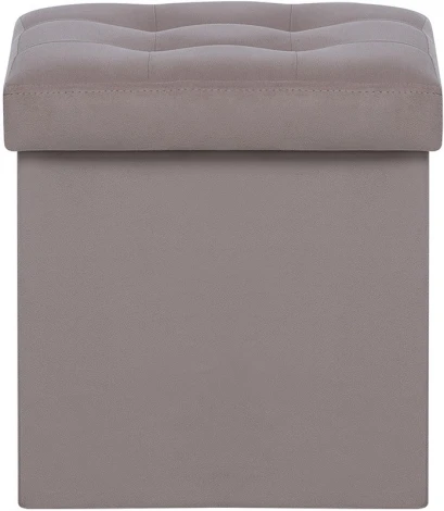 Пуф Leset Плуто складной с крышкой (МДФ,Велюр) арт.4687205418142