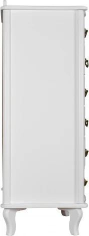 Комод Джульетта узкий 6 ящ., молочный дуб Л от фабрики Mebelik