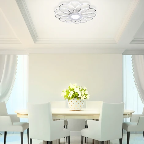 Потолочная люстра Eurosvet Jenssen 90105/13 хром