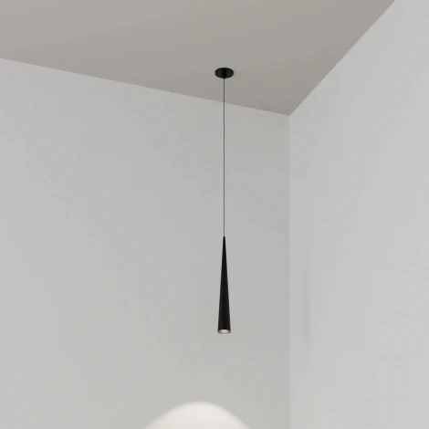 Подвесной светильник SP-STIRIA-L400-R57-5W Warm2700 (BK, 36 deg, 230V) (Arlight, IP20 Металл) 054437 (LED, на проводе)