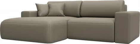 Диван угловой Лига-036 НПБ Классик левый угол Лига Диванов (Экокожа) арт.127729L