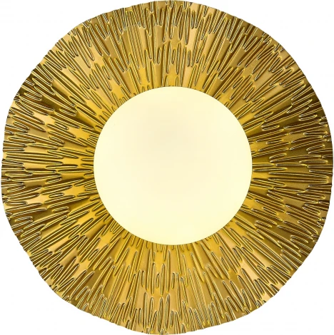 Настенный светильник Evoluce Lorea SLE1196-301-01 Латунь/Белый G9 1*5W 4000K