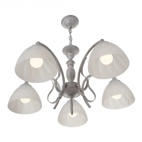 Подвесная люстра IDLamp Milana 275/5-Whitepatina