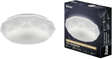 Светильник потолочный светодиодный диммируемый Ritter Brilliance 52209 6
