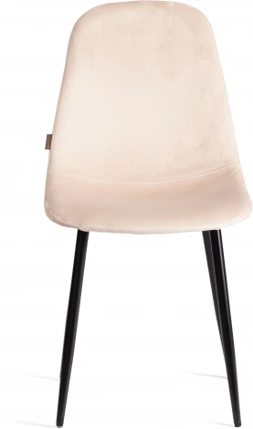 Обеденный стул Tetchair BREEZE (Велюр,Металл /Кремовый)