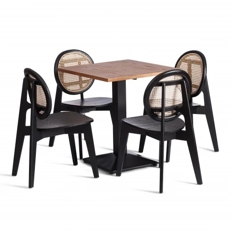 Стул FENRIR Tetchair (Дерево/Черный) арт.24399