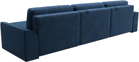 Диван угловой Лига-048 НПБ лонг Лига Диванов (Велюр) арт.128492