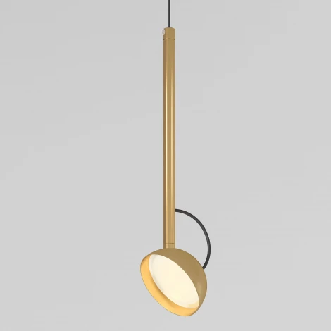 Подвесной светильник Elektrostandard Join 50313 LED 7W 3000K латунь (220V, на проводе, круглые)